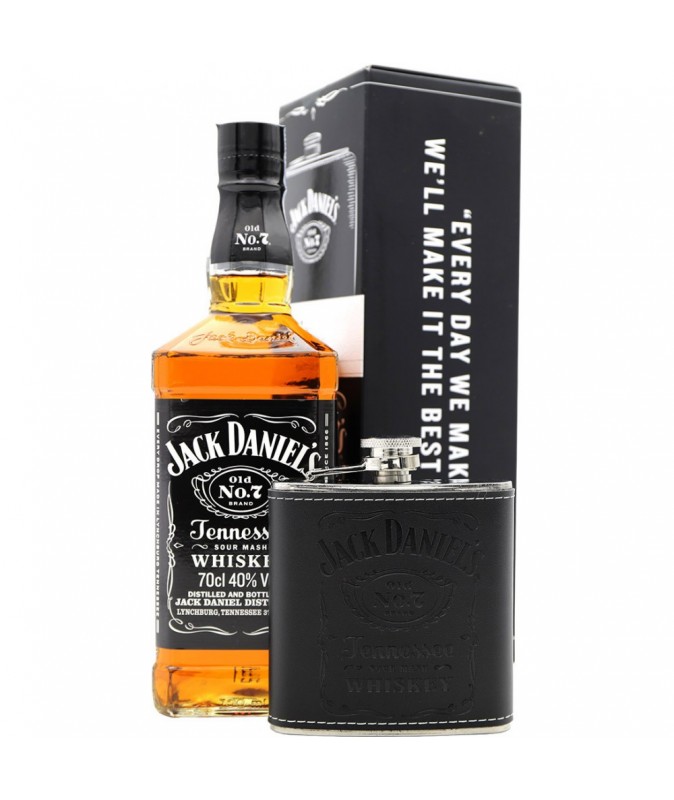 Acuerdo cáscara adyacente Jack Daniel's Petaca