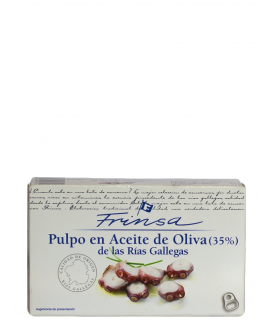 Pulpo en Aceite de Oliva de las Rías Gallegas Frinsa