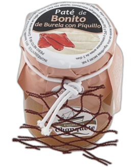 Paté de Bonito de Burela con Piquillo Chanquete
